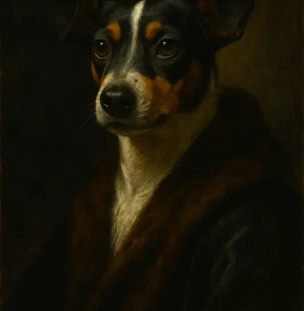 Cavaleiro de El Greco - Retrato Clássico de Pet