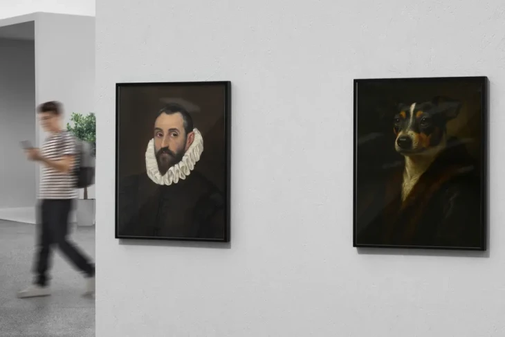 Cavaleiro de El Greco - Retrato Clássico de Pet - Imagem 2