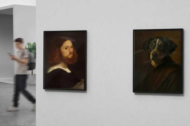 Ariosto - Titian - Retrato Clássico de Pet - Imagem 2