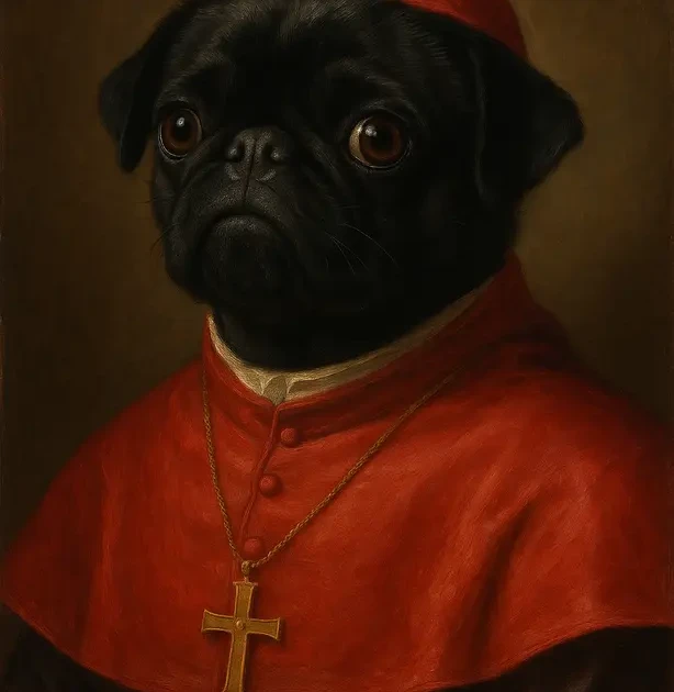 O Cardinal - Retrato Clássico de Pet