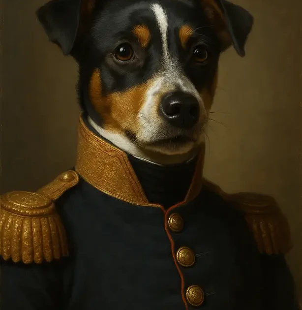 O General - Retrato Clássico de Pet