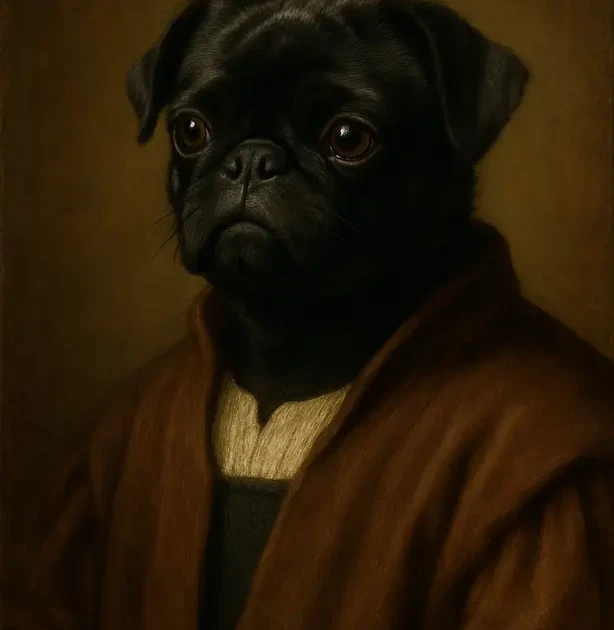 O Filósofo - Retrato Clássico de Pet